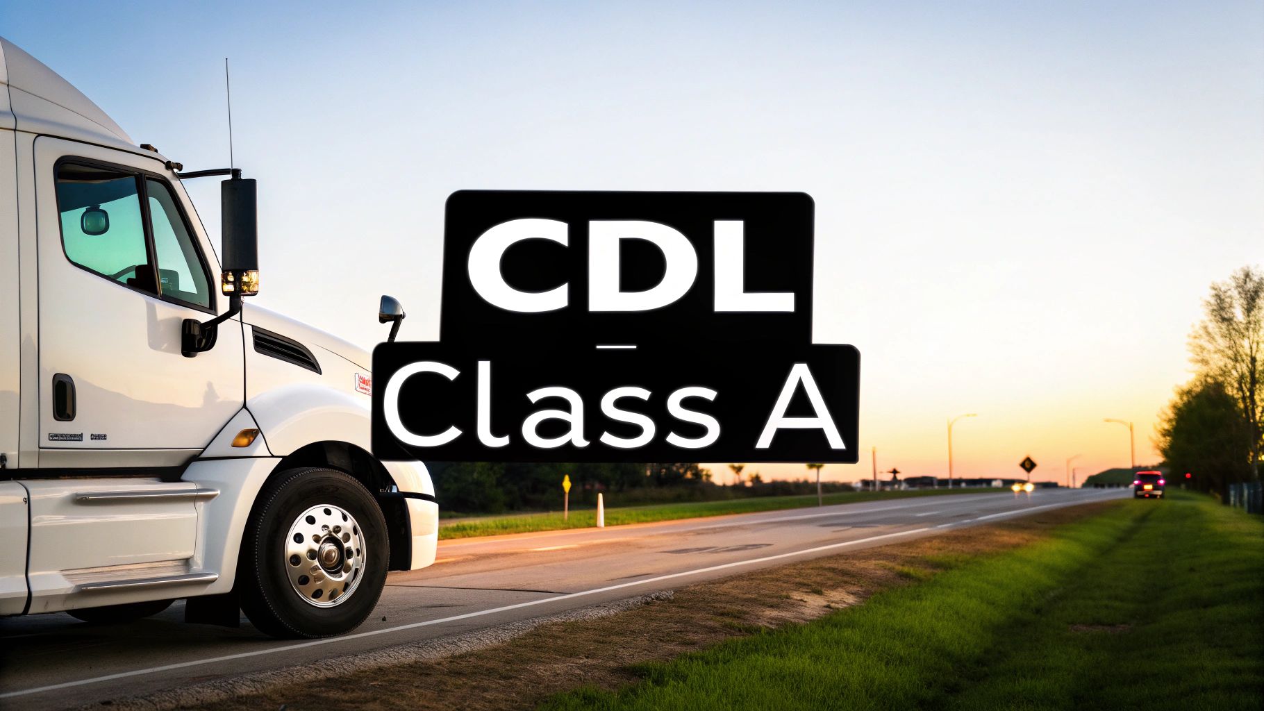 CDL Class A Requirements A Complete Guide