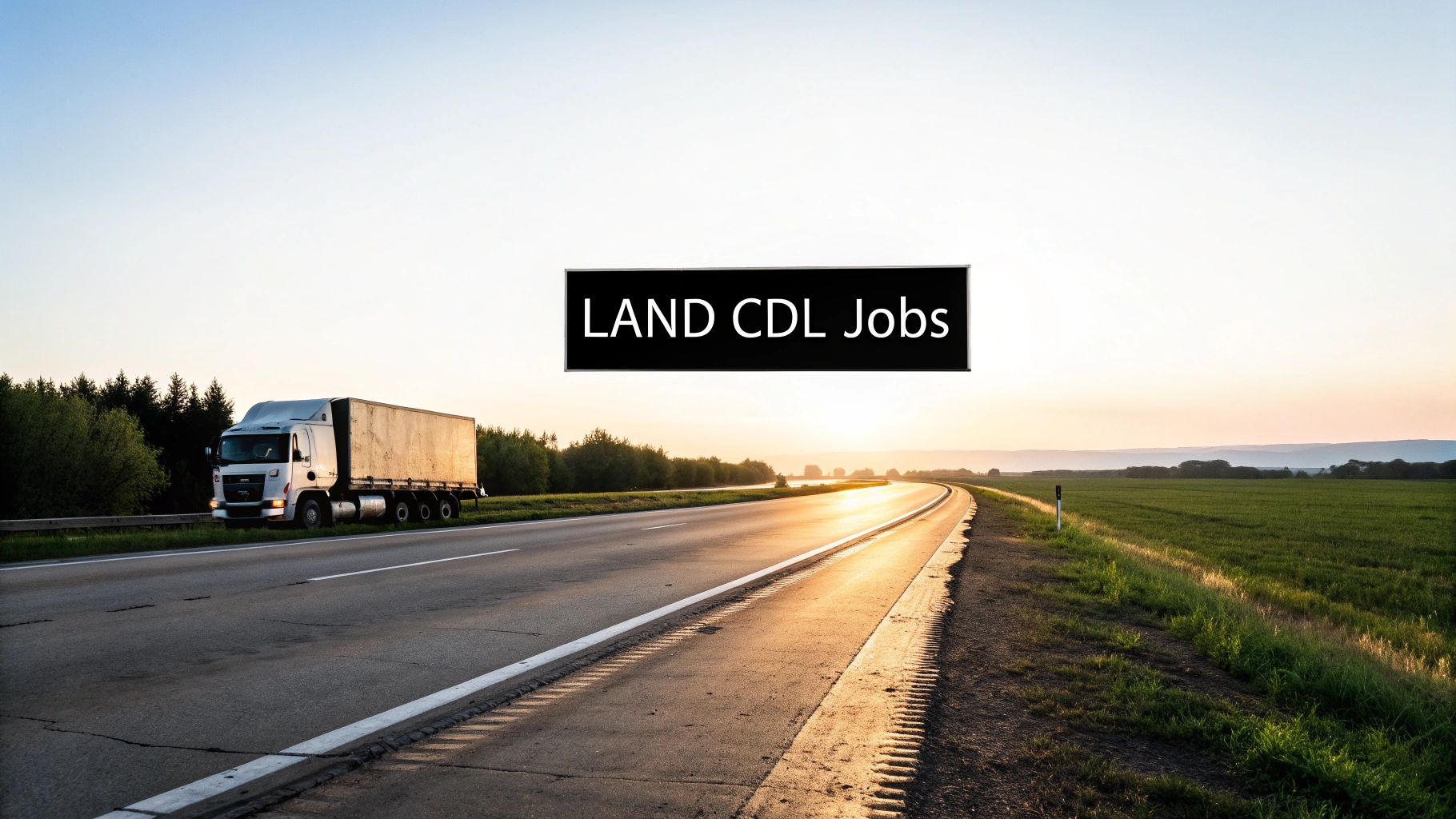 Land No Experience CDL Jobs and Start Driving