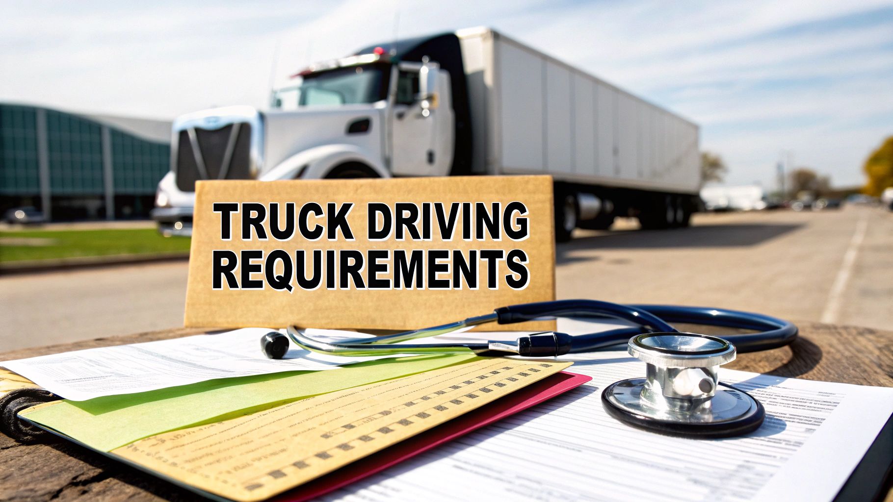 Truck Driving School Requirements You Need to Know