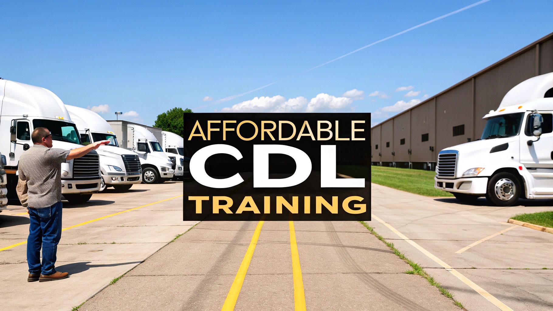 Finding an Affordable Truck Driving School