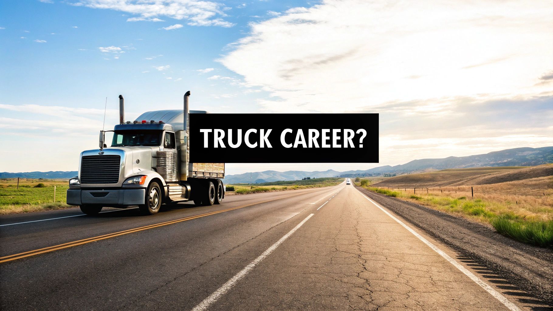 Is Truck Driving a Good Career for You?