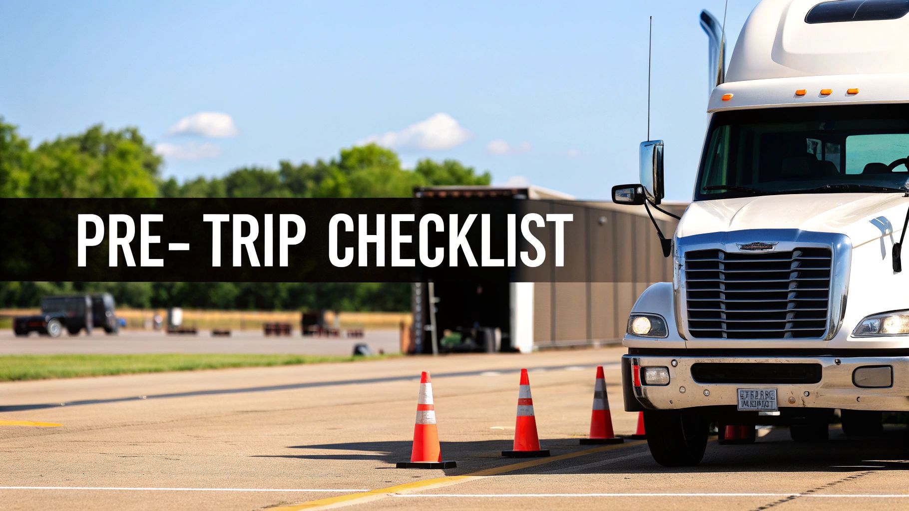 Your Ultimate CDL Pre Trip Inspection Checklist: 8 Key Areas