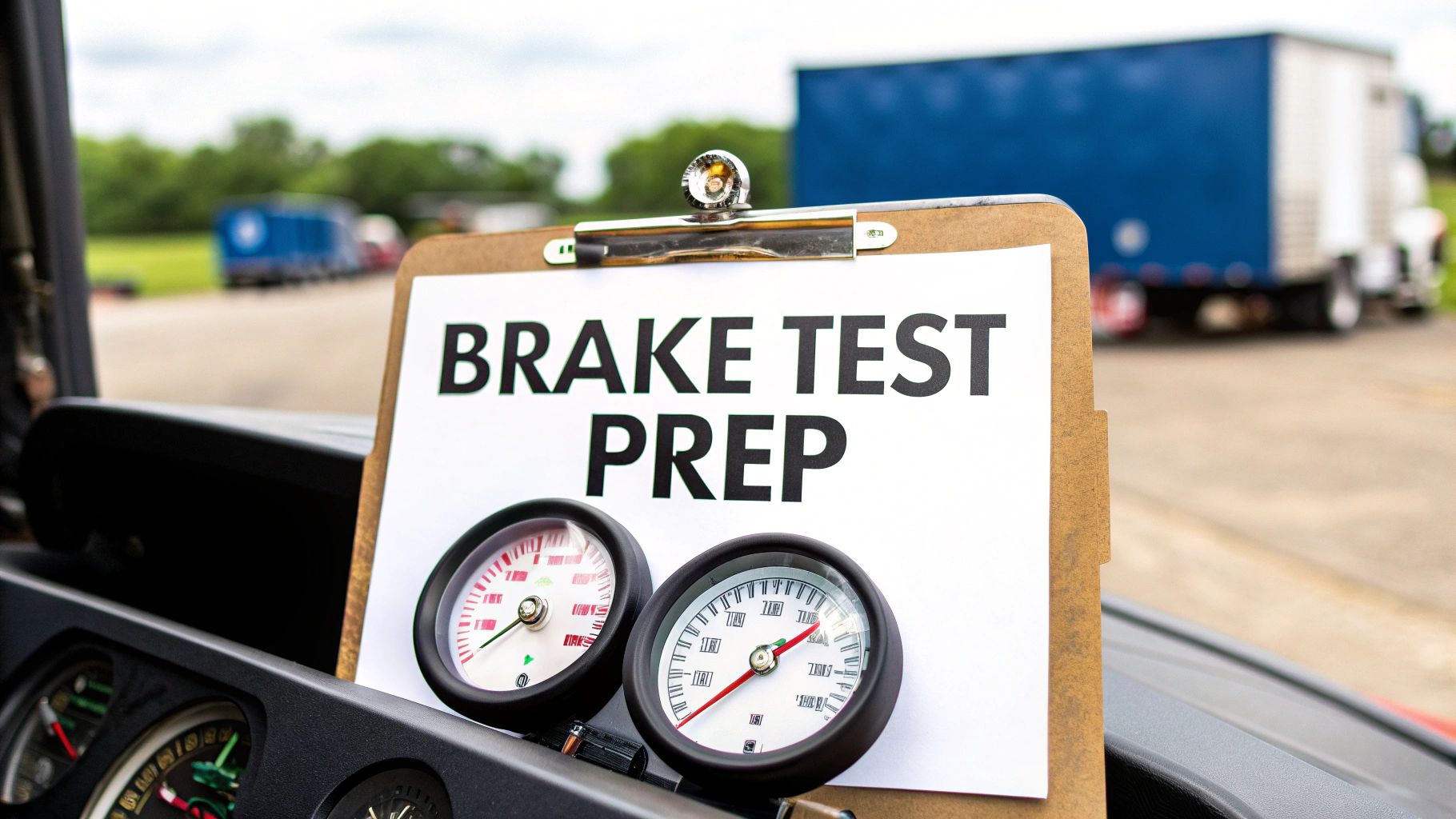 Air Brake Test Practice Questions to Ace Your CDL Exam