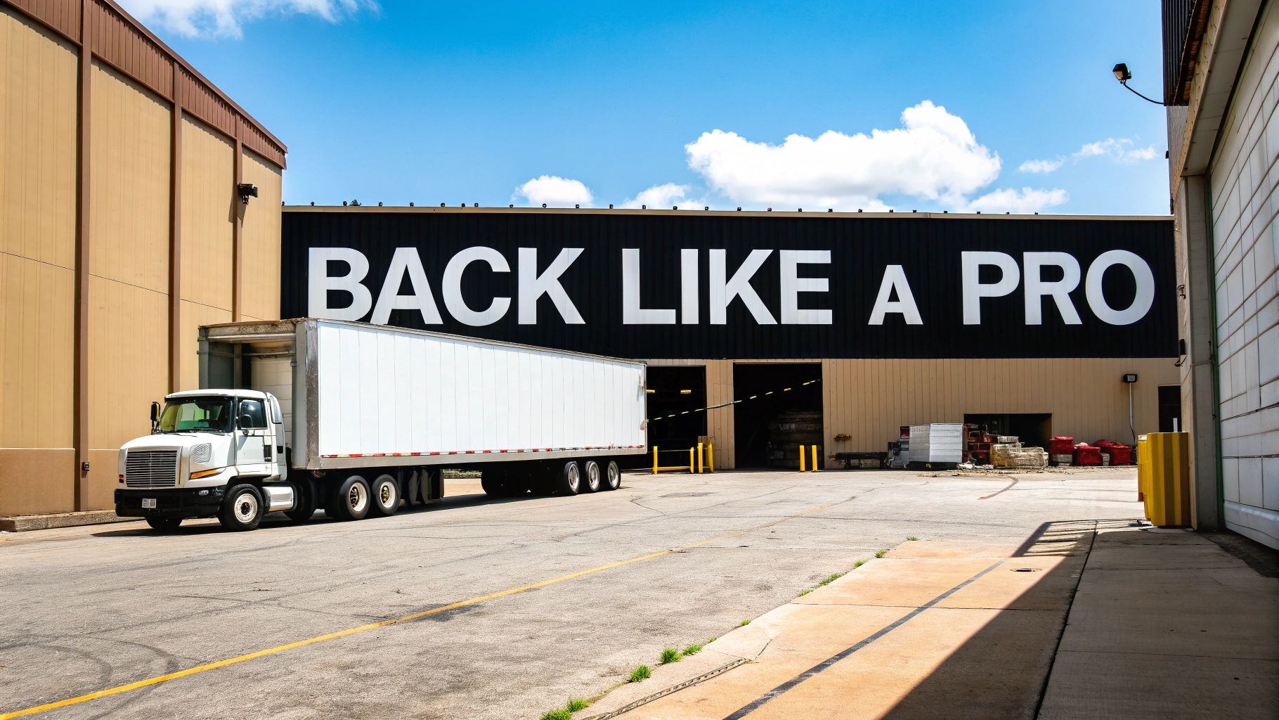 How to Back a Semi Trailer Like a Pro