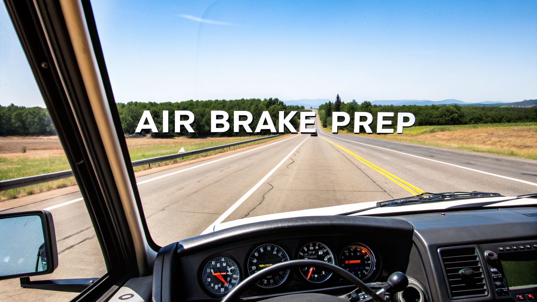 Pass Your CDL Air Brake Pre Test With Confidence