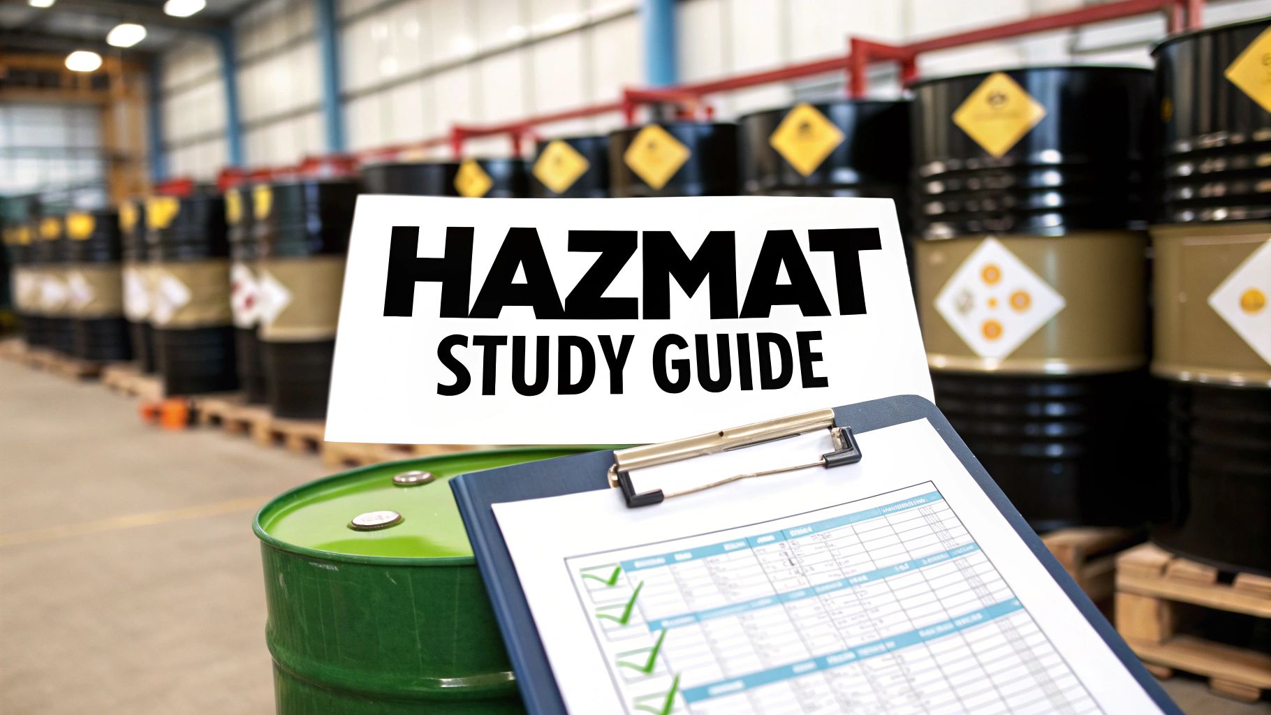 Your Ultimate Hazardous Materials CDL Study Guide
