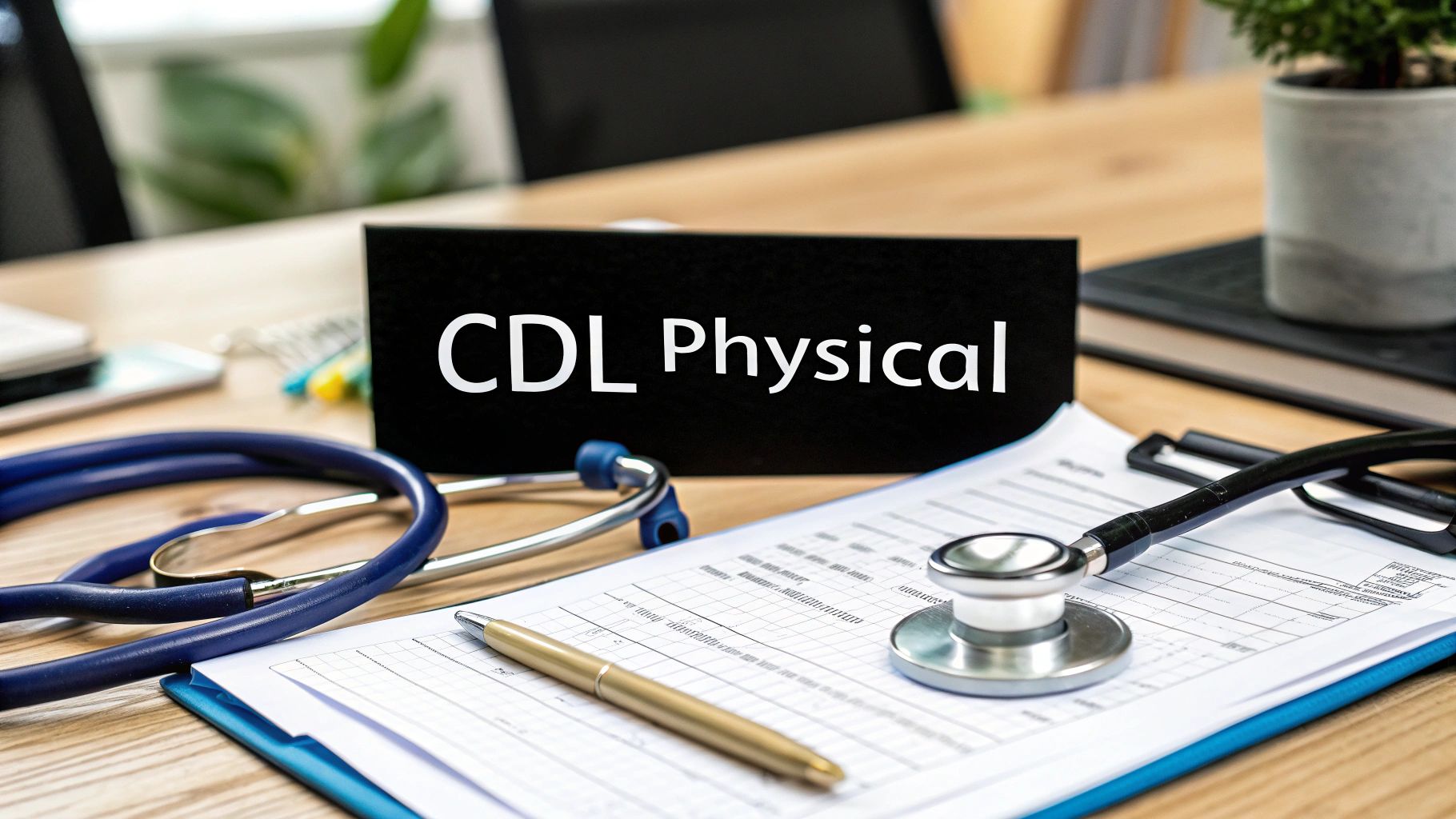 Your Guide to the CDL Physical Examination