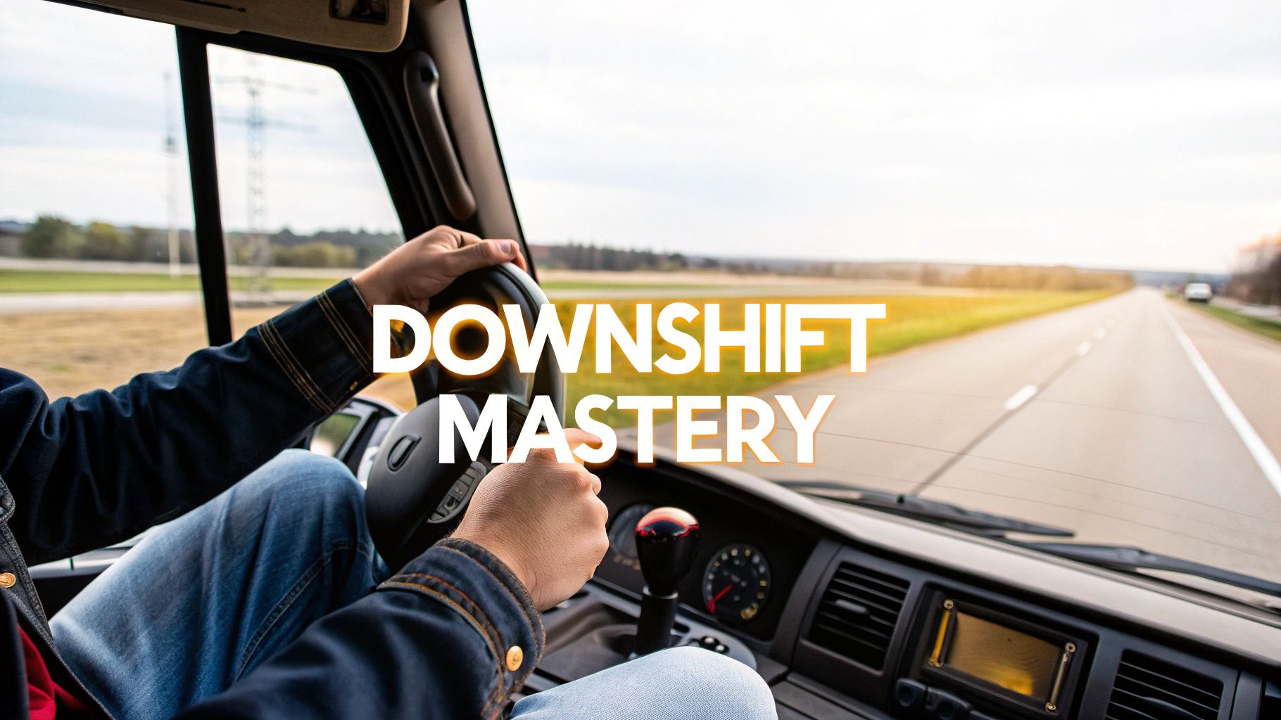 How to Downshift a Semi Truck A Guide for New Drivers