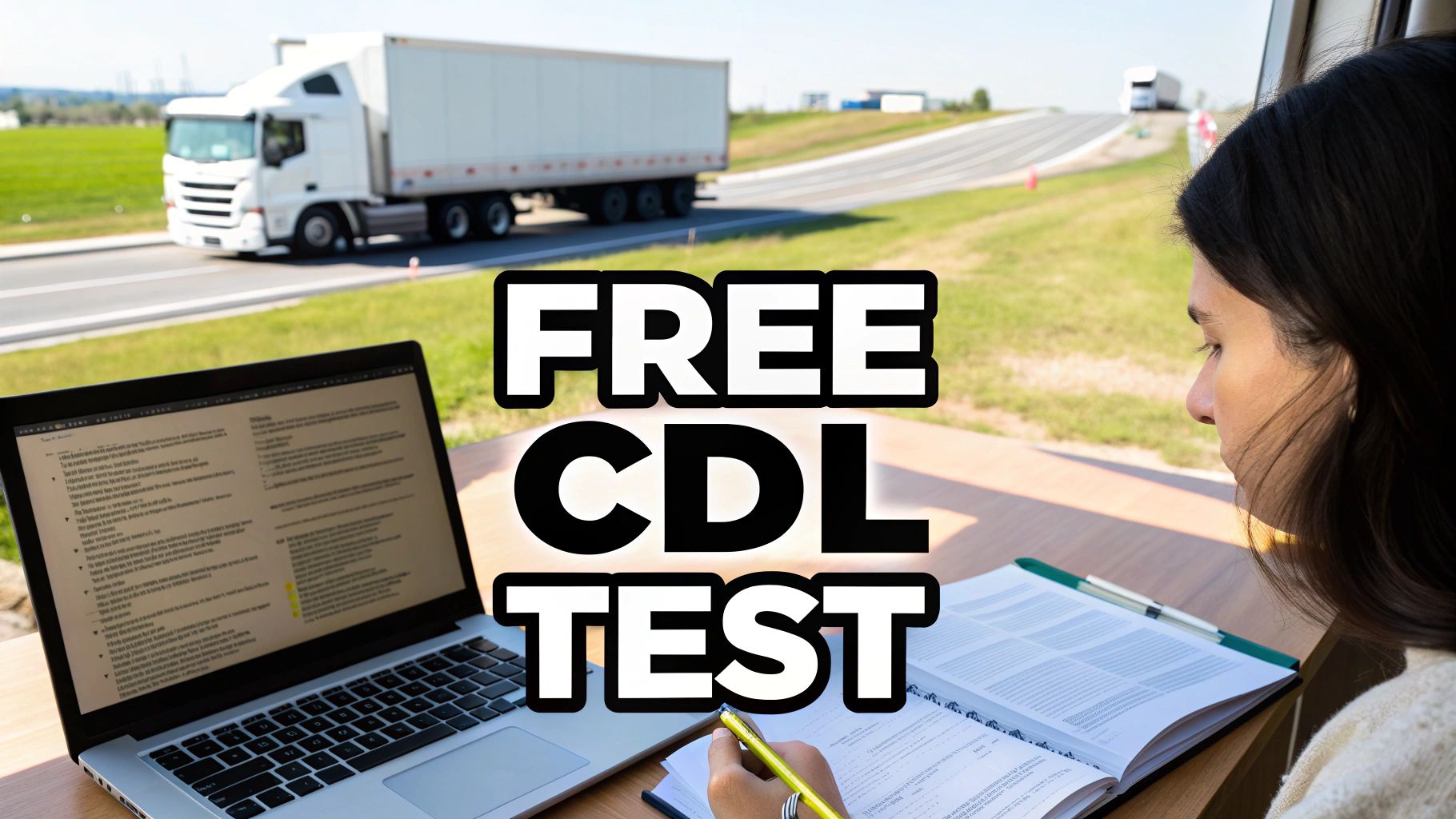 Pass Your Exam with a Free CDL Practice Test Online