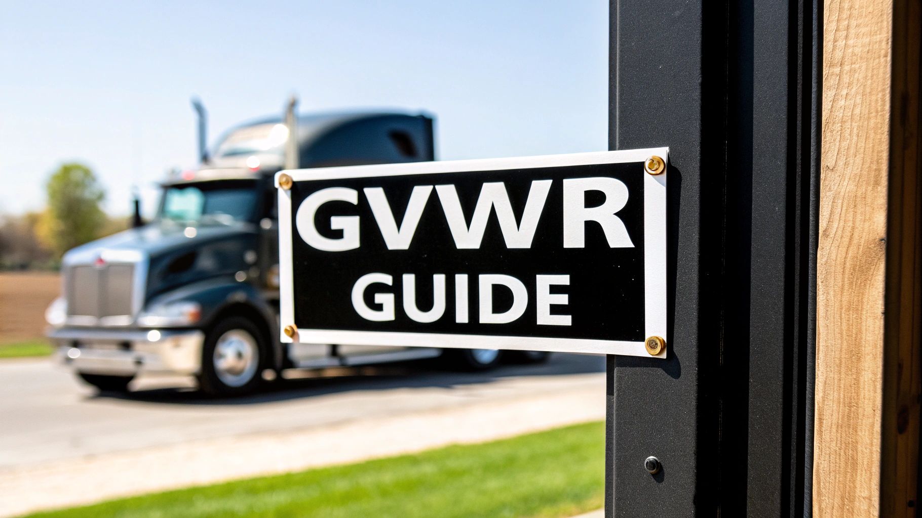 What Is Gross Vehicle Weight Rating Your Complete CDL Guide