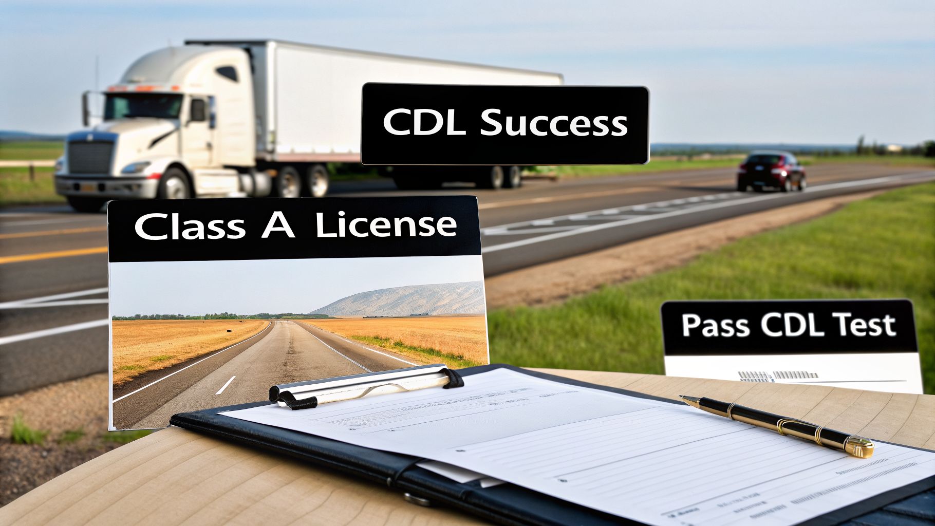 Your Guide to Passing the CDL Class A License Test