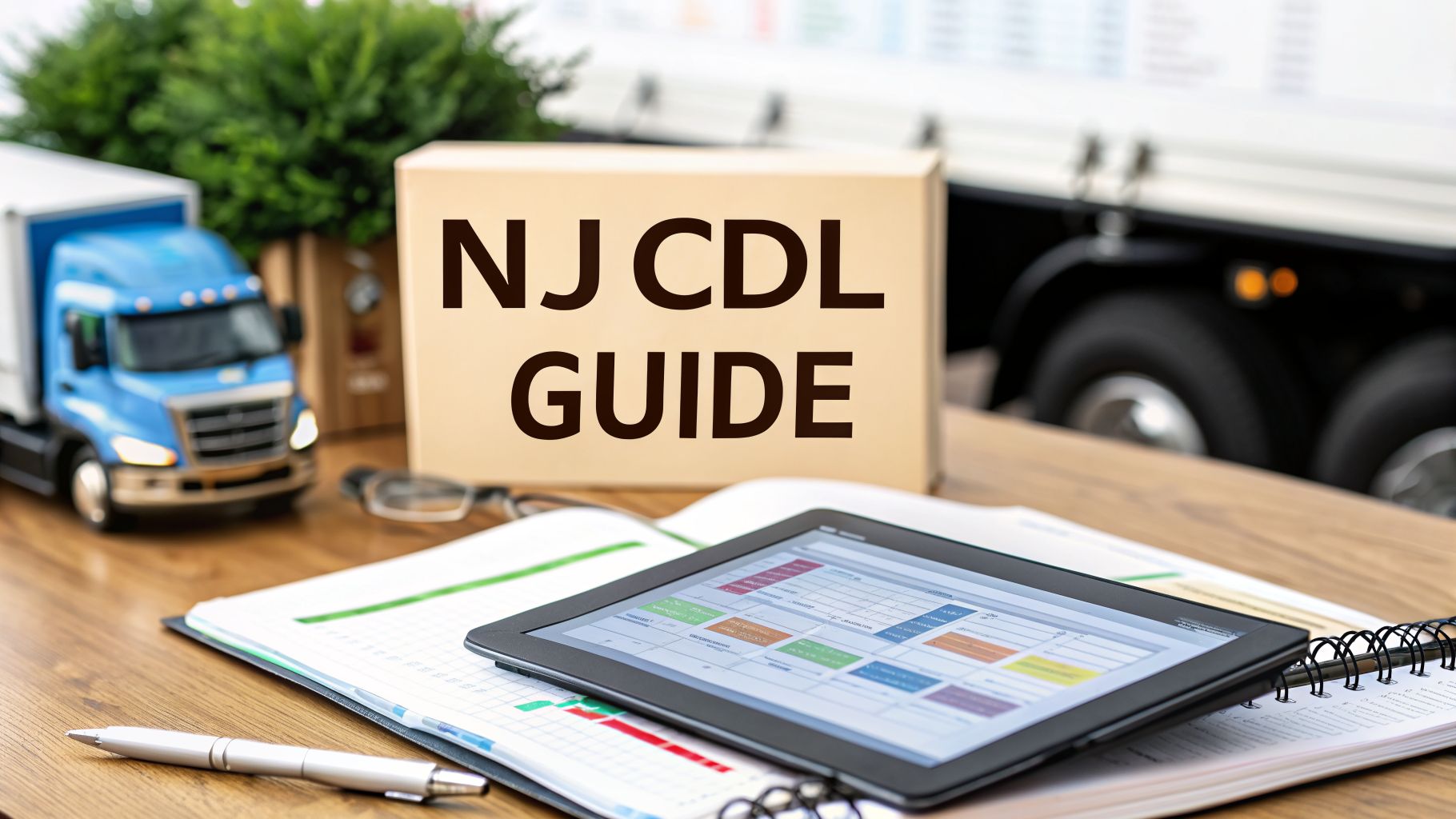 A Guide to the New Jersey Commercial Driver License Manual